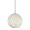 Besa Lighting Coco 12 Pendant, Carrera, Satin Nickel Finish, 1x60W Incandescent 1TT-COCO1219-SN - alternate 1